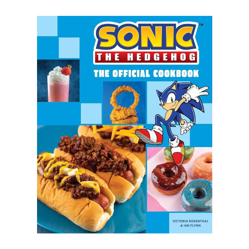 英文原版 刺猬索尼克:官方烹饪食谱艺术书 Sonic the Hedgehog: The Official Cookbook 精装 美食食谱画册 动作冒险游戏周边