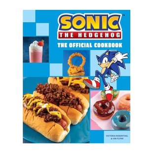 英文原版 刺猬索尼克:官方烹饪食谱艺术书 Sonic the Hedgehog: The Official Cookbook 精装 美食食谱画册 动作冒险游戏周边