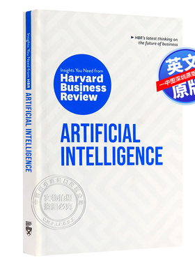 英文原版 哈佛商业评论 人工智能 Artificial Intelligence: The Insights You Need from Harvard Business Review 进口正版