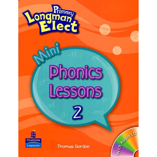 原版培生朗文少儿英语教材 rimary Longman Elect 2 Mini Phonics Lessons 2 自然拼读课本 香港外国语学校教材二级别