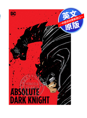 英文原版 DC系列 黑暗骑士 Absolute the Dark Knight 英语故事书漫画小说