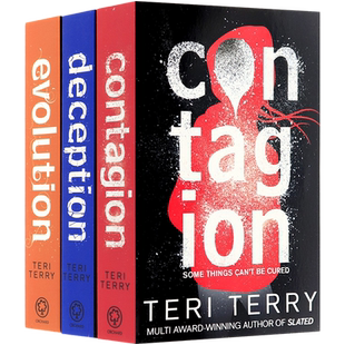英文原版 暗物三部曲 暗黑物质3册套装小说 Dark Matter Trilogy Contagion, Deception, Evolution 反乌托邦作者Teri Terry