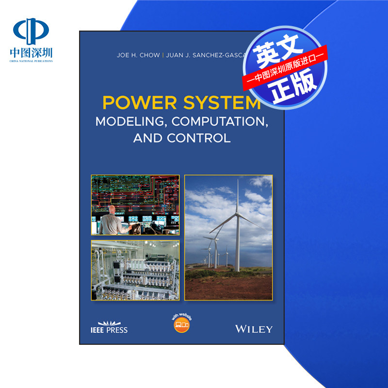 【预售 按需印刷】Wiley出版 电力系统建模、计算与控制 Power System Modeling, Computation, and Control 进口英文正版书籍