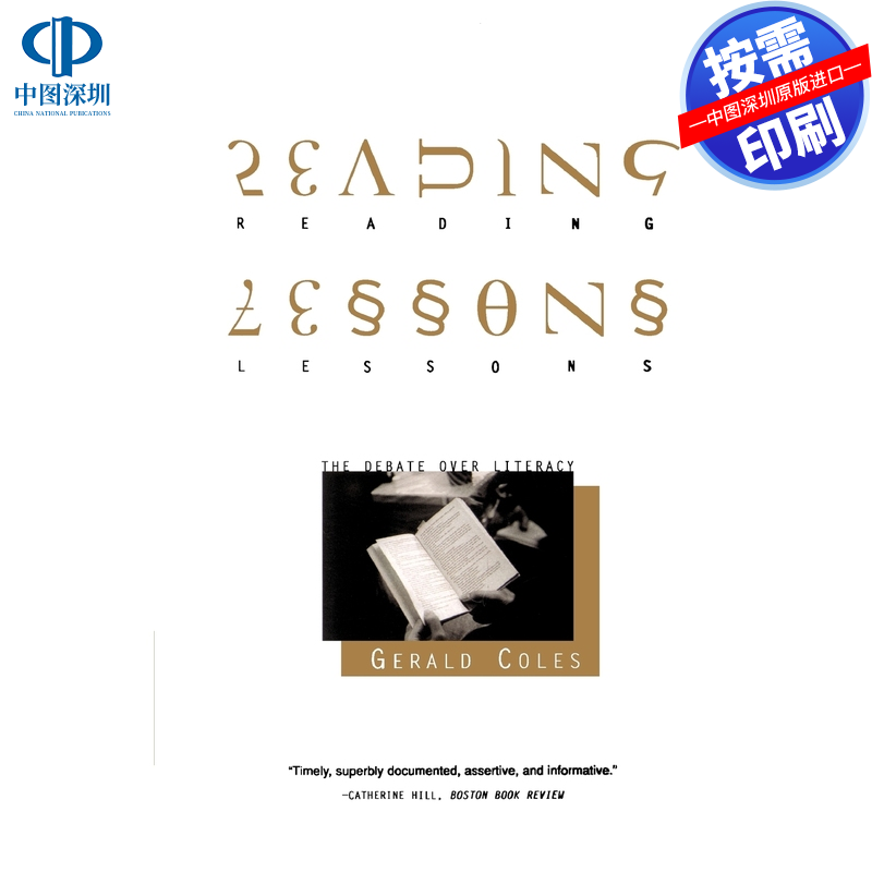 预售 按需印刷 英文原版 阅读课 Reading Lessons 进口书籍正版