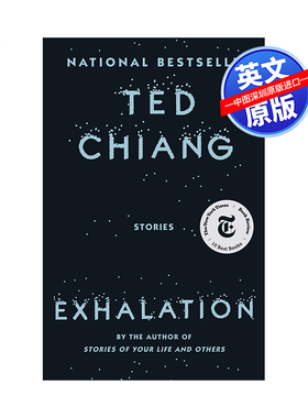预售英文原版 呼吸 Exhalation 科幻小说 约时报畅销书读物 华裔科幻作家Ted Chiang