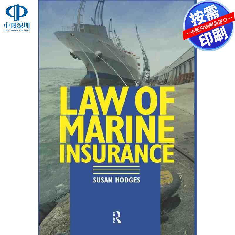 预售【按需印刷】英文原版 海事保险法 Law of Marine Insurance 原装进口正版书籍