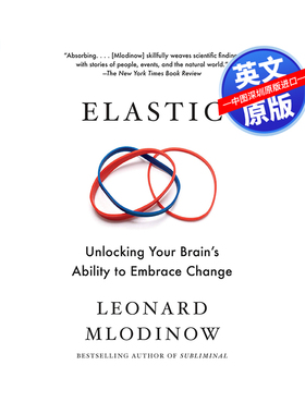 英文原版 弹性 Elastic 释放你的大脑接受变化的能力 Unlocking Your Brain's Ability to Embrace Change神经系统科学心理学认知