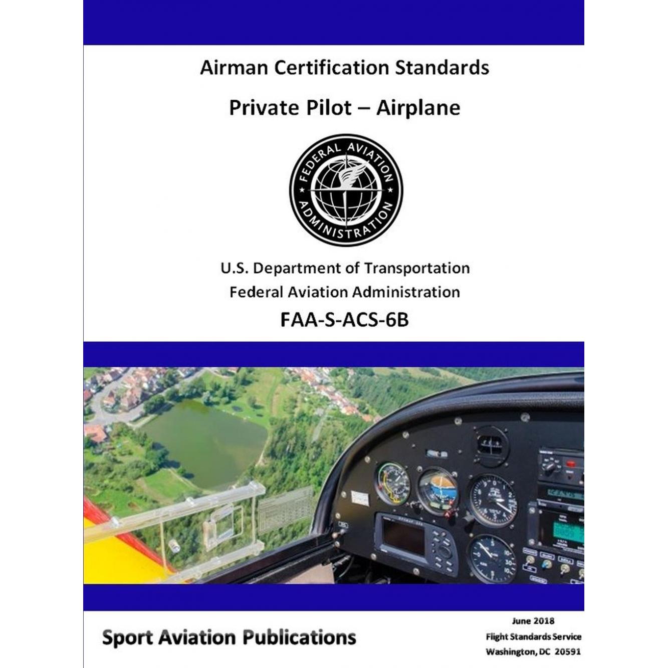 【预售 按需印刷】英文原版 私人飞行员航空人员认证标准 Private Pilot Airman Certification Standards 进口原版正版书籍