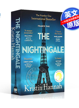 英文原版 The Nightingale 夜莺 纽约时报畅销书作者 克莉丝汀汉娜 Kristin Hannah 同名电影小说 伟大的孤独者 萤火虫小巷作者