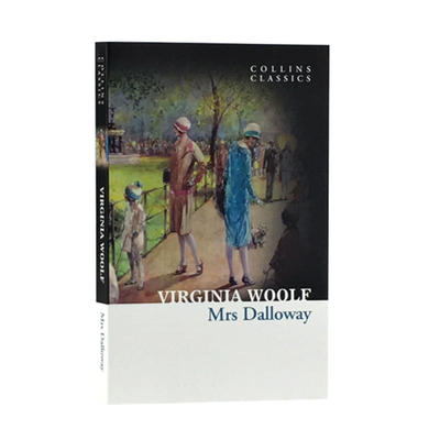 英文原版 柯林斯经典文学：达洛卫夫人 弗吉尼亚伍尔夫小说 Collins Classics Mrs Dalloway Virginia Woolf 经典名著 进口书 正版