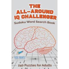 【预售 按需印刷】英文原版The All-Around IQ Challenger | Sudoku Word Search Book | 240 Puzzles for Adults进口原版正版书籍