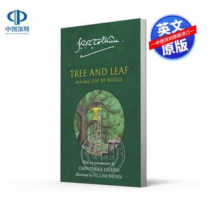 预售英文原版 树与叶 尼格尔的树叶 托尔金短篇故事集短篇小说 青少年课外阅读经典文学 Tree and Leaf Including Leaf by Niggle