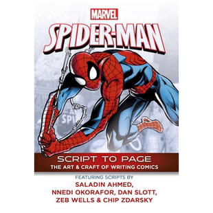 英文原版 漫威 蜘蛛侠 漫画书幕后创作剧本 Marvel's Spider-Man - Script To Page 超级英雄 动漫周边书