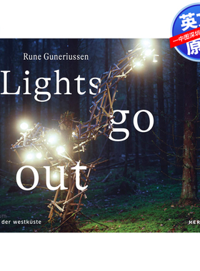 英文原版 Rune Guneriussen: Lights go out 野外的灯 进口正版书籍
