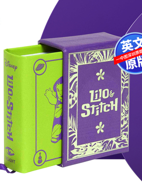 英文原版 迪士尼 莉洛和史迪奇 迷你小书 精装 Disney: Lilo and Stitch Tiny Book 迪士尼动画电影故事小说书