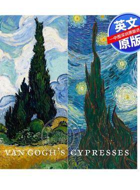 预售英文原版 梵高的柏树 精装艺术书 Van Gogh's Cypresses 文森特·梵高作品画册