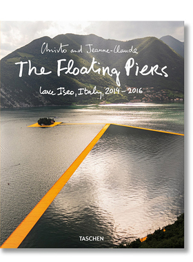现货TASCHEN出版  克劳德夫妇：浮动工程  Christo and Jeanne-Claude: The Floating Piers  绘画艺术画集画册 艺术进口书籍 正版