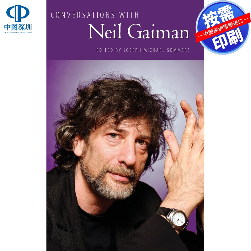 预售【按需印刷】英文原版 与尼尔·盖曼的对话 Conversations with Neil Gaiman 原装进口正版书籍