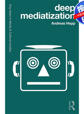 预售【按需印刷】英文原版 深度媒介化 Deep Mediatization 原装进口正版书籍