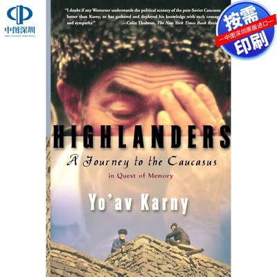 预售 按需印刷 英文原版 高地人 Highlanders 进口书籍正版