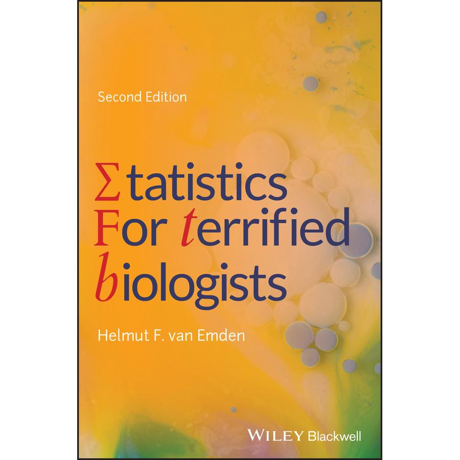 【预售 按需印刷】英文原版生物学家统计学第二版Statistics for Terrified Biologists 2e原装进口正版书籍