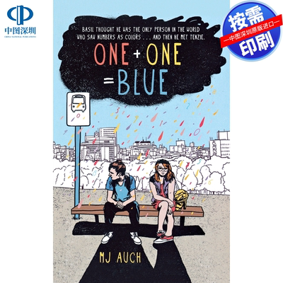预售 按需印刷 英文原版 一加一等于蓝色 One Plus One Equals Blue 进口书籍正版