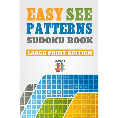 【预售 按需印刷】英文原版Easy See Patterns Sudoku Book Large Print Edition进口原版正版书籍