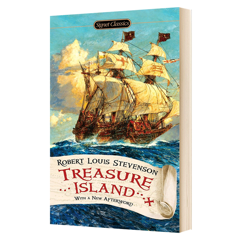金银岛 现货英文原版 Signet Classics: Treasure Island 世界名著 海盗小说 进口书籍正版