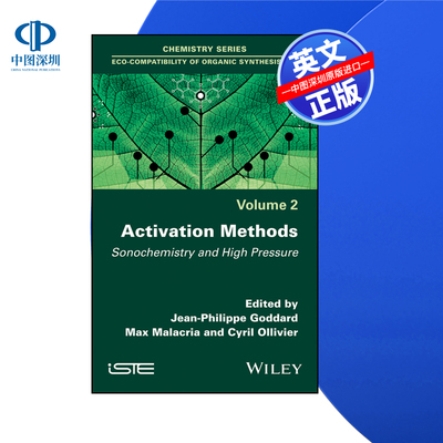 【预售 按需印刷】Wiley出版 活化方法：声化学和高压 Activation Methods: Sonochemistry and High Pressure  进口英文正版书籍