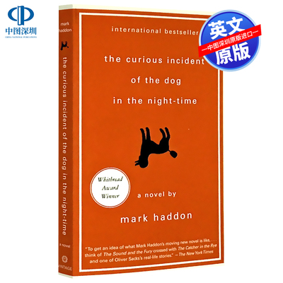 现货 深夜小狗神秘事件英文原版The Curious Incident of the Dog in the Night Time  英文版小说 进口书籍 正版