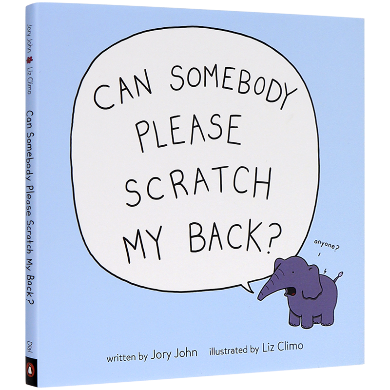 英文原版 谁能帮我挠挠背 精装幽默绘本 Can Somebody Please Scratch My Back  进口英文版正版书籍