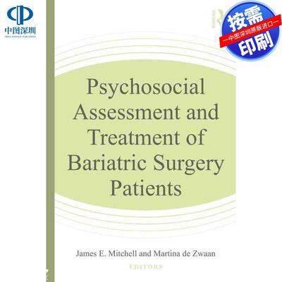 预售【按需印刷】英文原版 肥胖手术患者的身心评估与治疗 Psychosocial Assessment and Treatment of Bariatric Surgery Patient