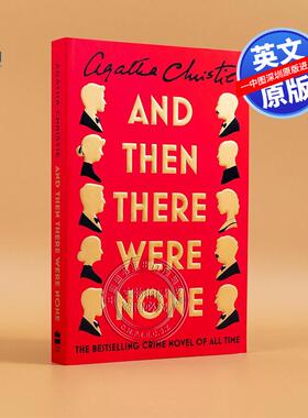 预售英文原版 无人生还 侦探悬疑推理小说 And Then There Were None 阿加莎·克里斯蒂 经典作品 Agatha Christie