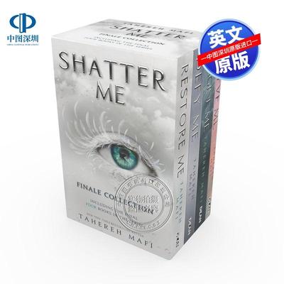 英文原版 Shatter Me系列4册套装 奇幻浪漫爱情流行小说 Restore Defy Imagine Believe Me 纽约时报畅销书作家Tahereh Mafi