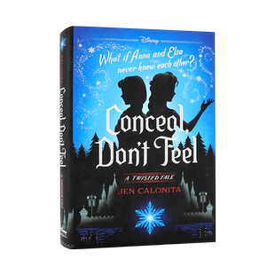预售英文原版 冰雪奇缘 被隐藏的双子Frozen: Conceal, Don't Feel: A Twisted Tale  迪斯尼故事集 冰雪奇缘初期设定小说 正版