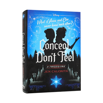 现货英文原版 冰雪奇缘 被隐藏的双子Frozen: Conceal, Don't Feel: A Twisted Tale  迪斯尼故事集 冰雪奇缘初期设定小说 正版