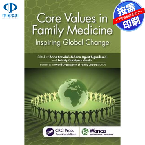 预售【按需印刷】英文原版 家庭医学的核心价值 Core Values in Family Medicine 原装进口正版书籍