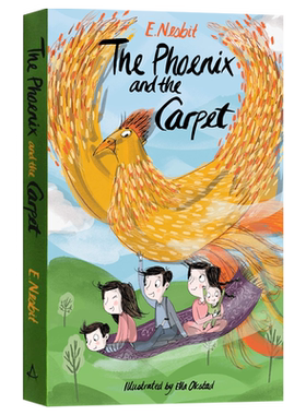 英文原版 五个孩子和凤凰与魔毯 小说  The Phoenix and the Carpet 哈利波特作者J.K.罗琳魔法启蒙书 内比斯特 进口英语书籍