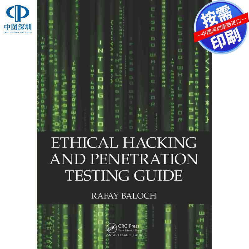 预售【按需印刷】英文原版 道德黑客与渗透测试指南 Ethical Hacking and Penetration Testing Guide 原装进口正版书籍