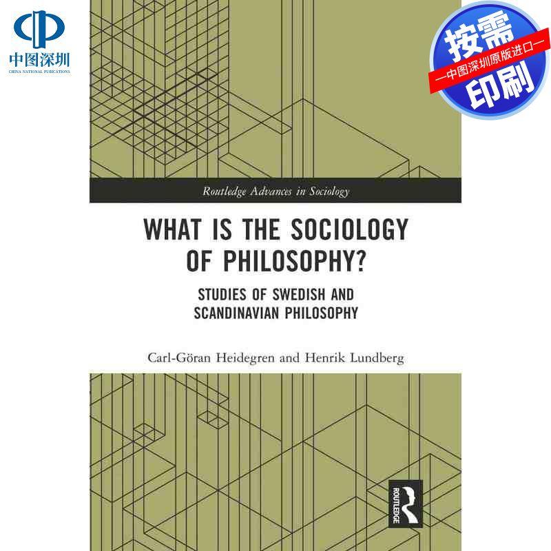 预售【按需印刷】英文原版 哲学社会学是什么? What is the Sociology of Philosophy? 原装进口正版书籍