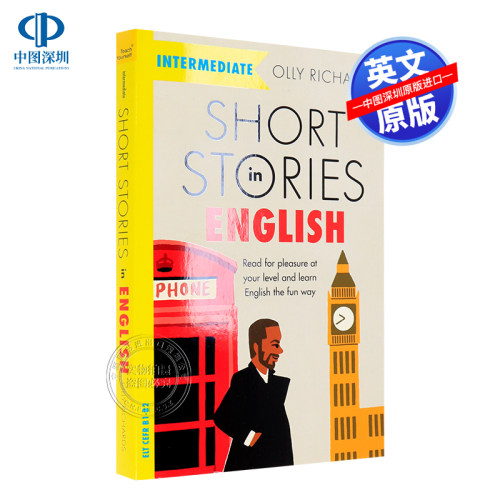 英文原版 适合中级学者的英语短篇故事小说 Short Stories in English for Intermediate Learners Olly Richards