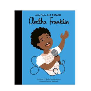 英文原版 Aretha Franklin 小人物大梦想 艾瑞莎·富兰克林 英文版 进口英语原版书籍