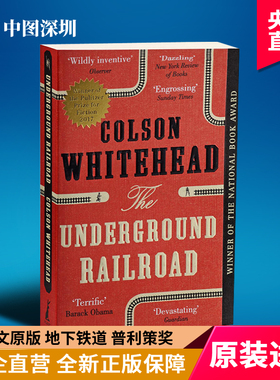 预售英文原版 地下铁道 历史小说 The Underground Railroad 普利策奖 国家图书奖 科尔森怀特黑德 奥巴马奥普拉推荐 科拉的旅