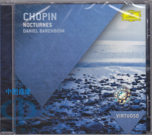 中图音像 古典CD 肖邦 巴伦博伊姆 4784035 十三首夜曲