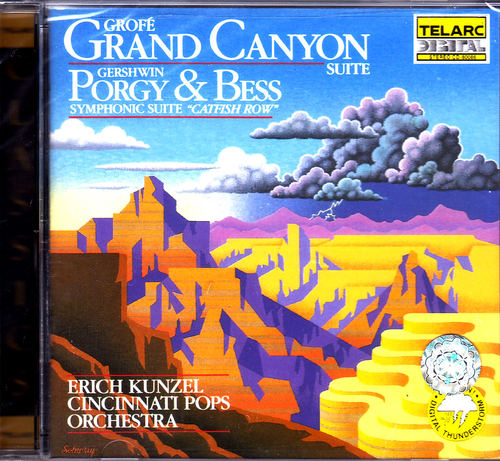 【中图音像】格罗菲 大峡谷组曲 昆泽尔 CD80086 TELARC