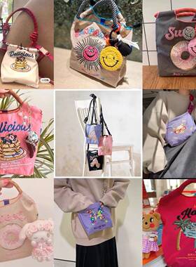 日本代购ballchain包mini斜挎包女小包2025夏斜背刺绣迷你购物袋