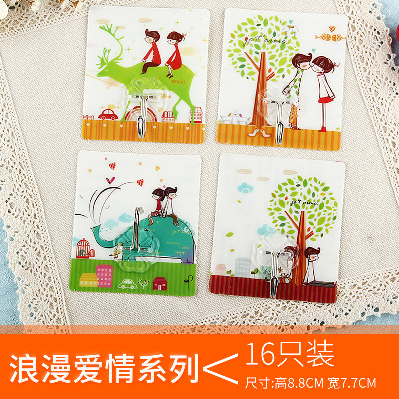 强力粘胶挂钩免打孔承重粘钩厨房门后挂勾墙壁墙上免钉不粘贴钩子