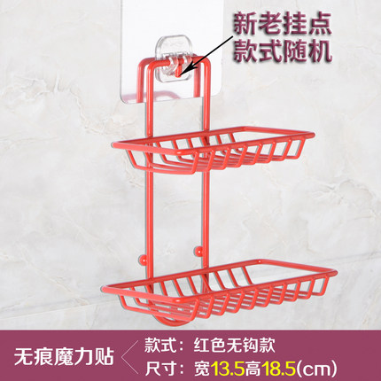 免打孔双层吸盘肥皂盒创意壁挂肥皂架沥水香皂盒卫生间置物架皂托