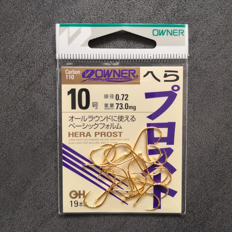 日本鲫鱼钩欧纳海拉混养金色无刺