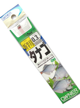 欧纳鳑鲏鱼钩线组新半月小物钩溪流子线加鱼钩OWNER石斑麦穗白条